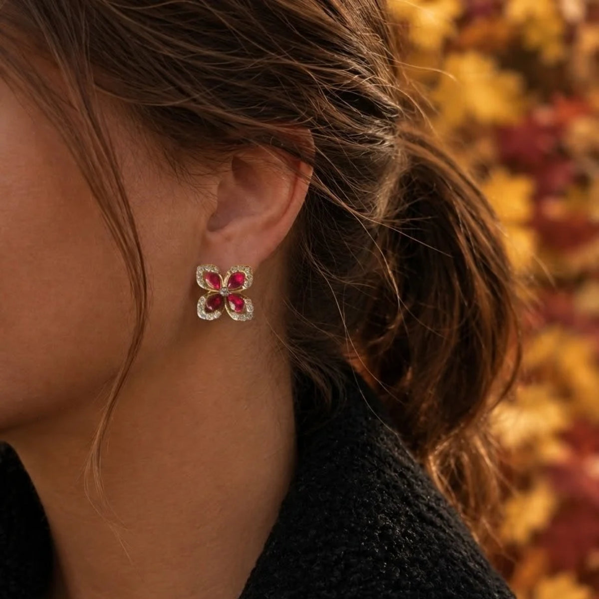 Boucles d'oreilles Luna