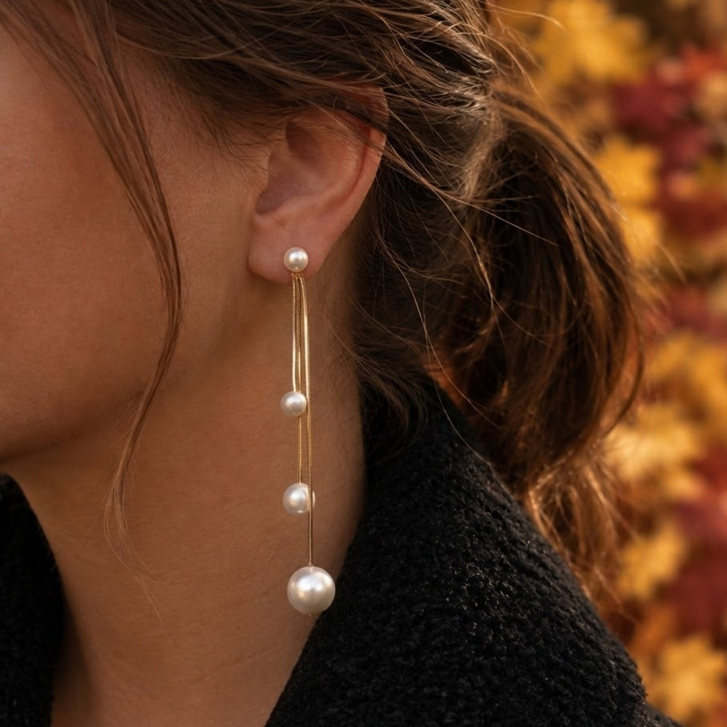 Boucles d'oreilles Rose